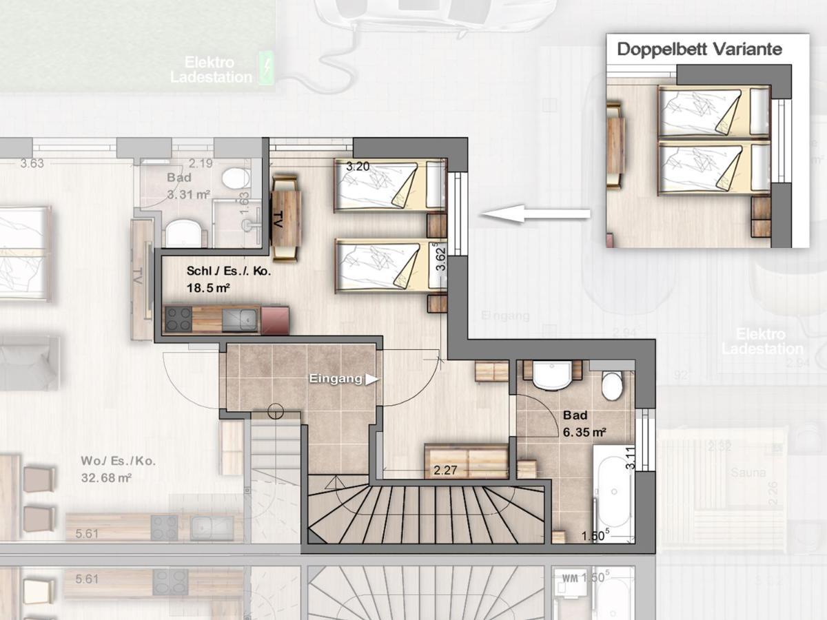 -Neubau- 24 Qm Studio-Apartment Фулда Екстериор снимка